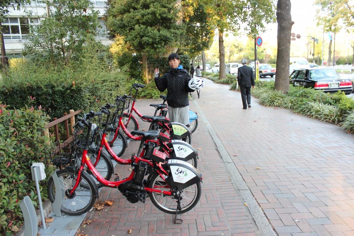 近くのサイクルポートへ返却しよう！