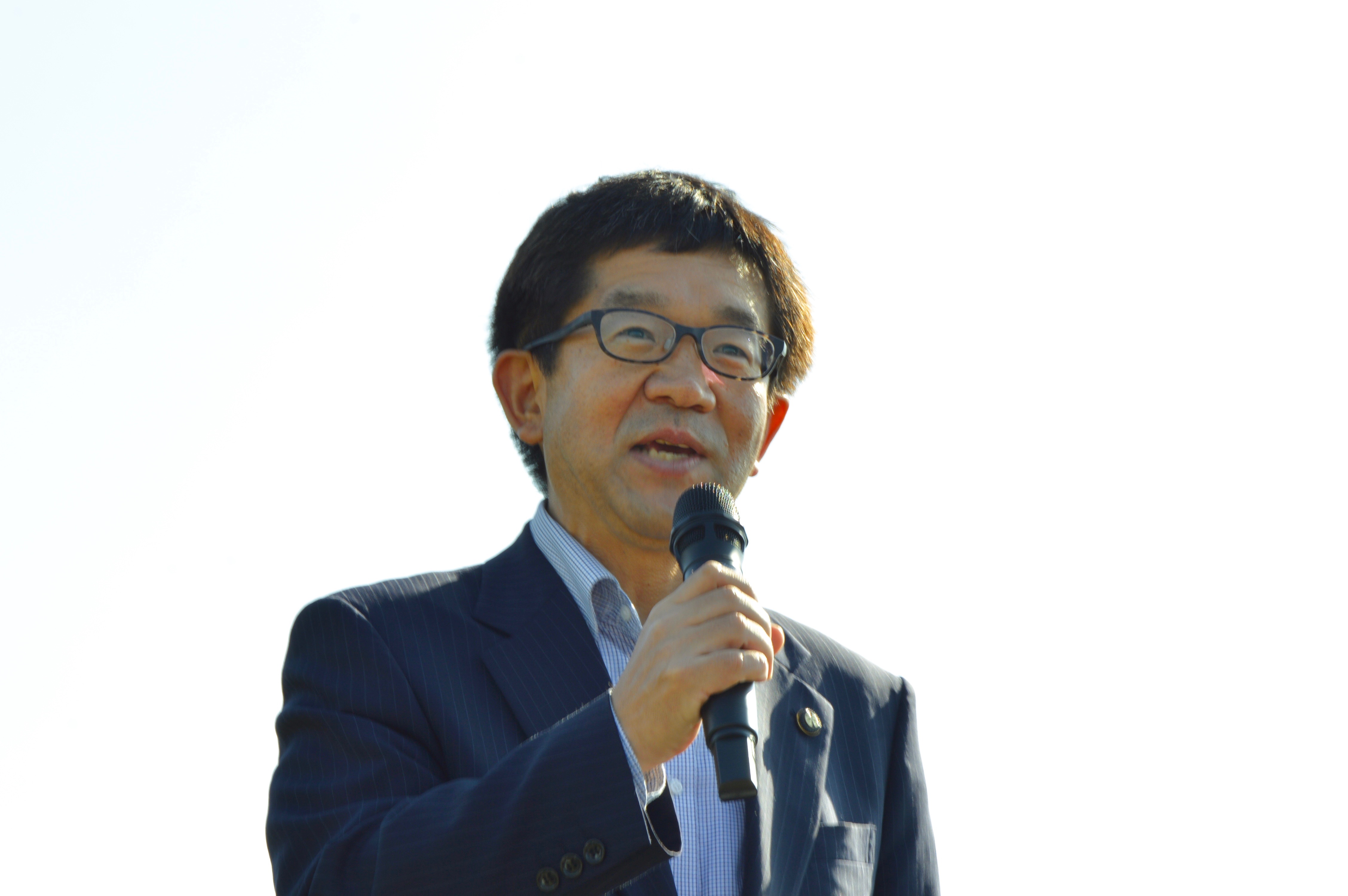 越川市長