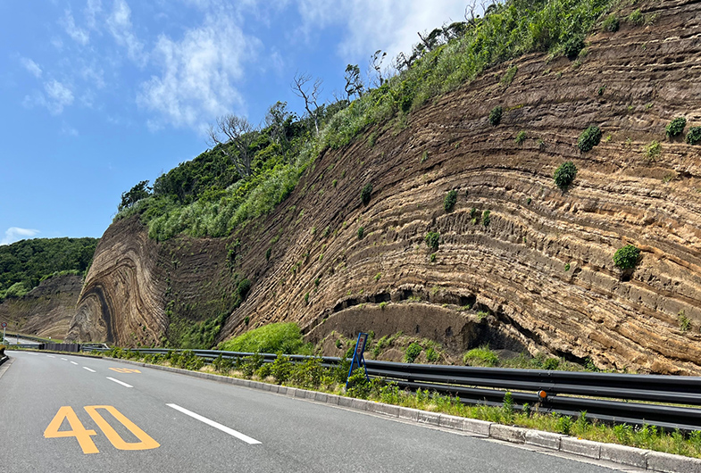 地層大切断面