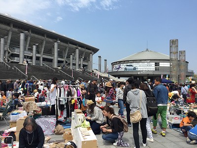 同時開催 フリーマーケット 日産スタジアム サイクルパークフェスティバル